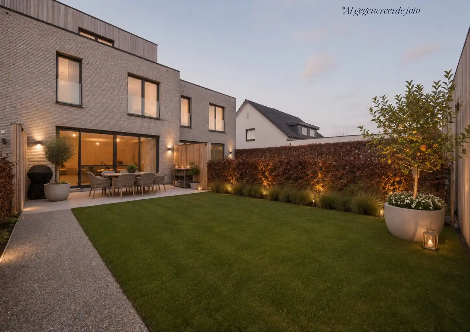 Ecologische, moderne woning te Waregem foto 30