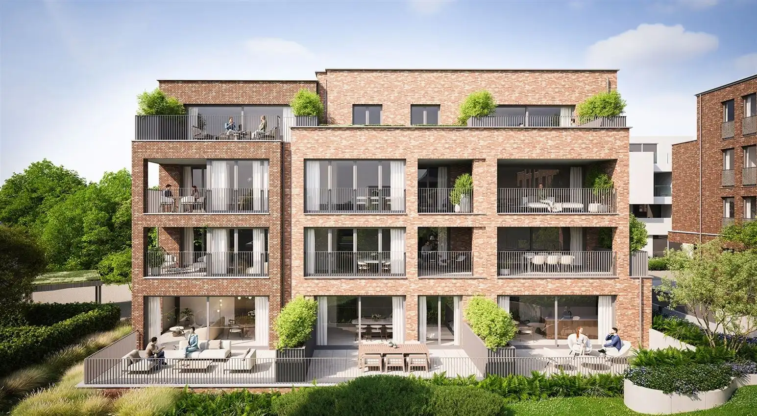 3slk appartement met tuinzicht foto 15