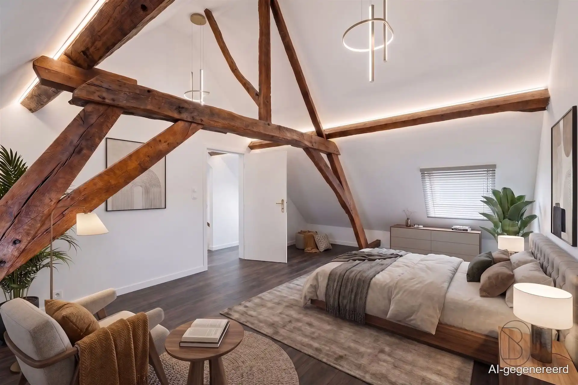 Charmante te renoveren fermette met 2 garages in Ronse foto 21