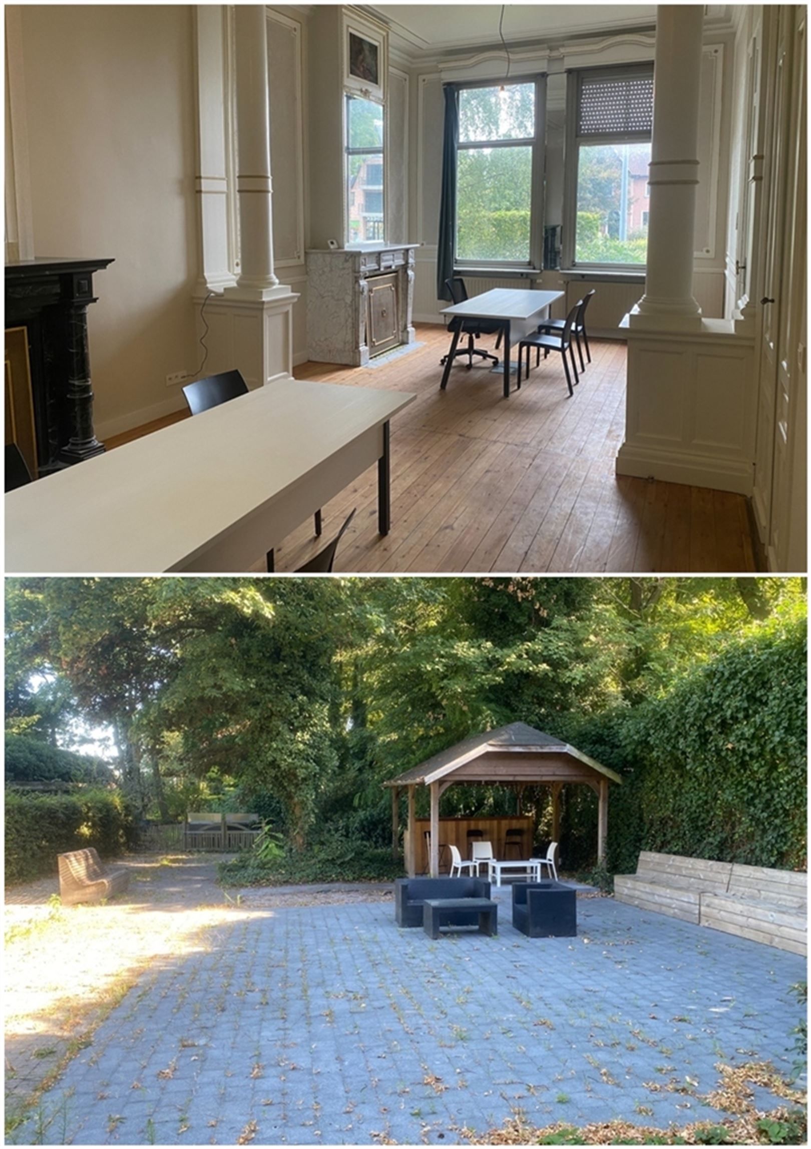 Full service kantoren in kasteel op toplocatie in Lochristi foto 14