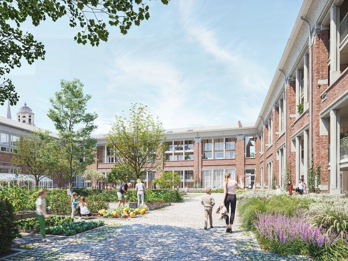 Ruim gelijkvloers appartement met tuin in De Scholier foto 2