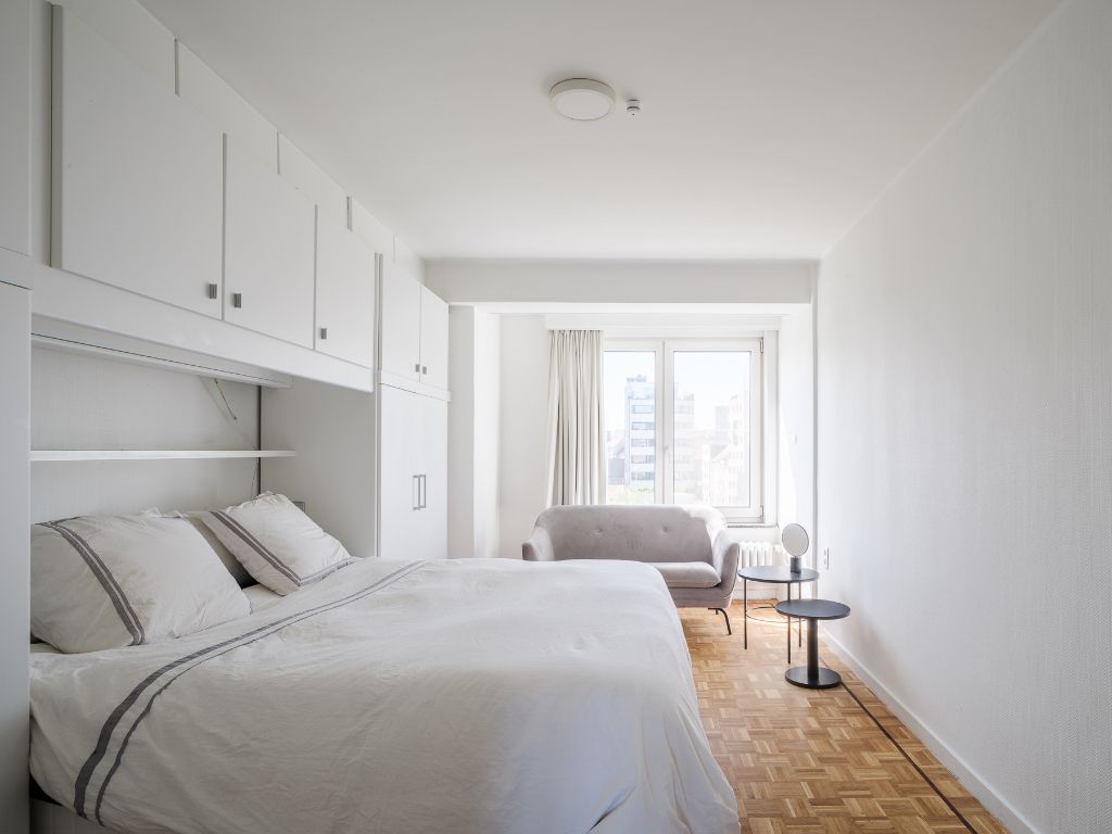 Kwalitatief hoekappartement (BVO 118 m²) met terras en een weids zicht over het Zuidpark en de torens van Gent. foto 12
