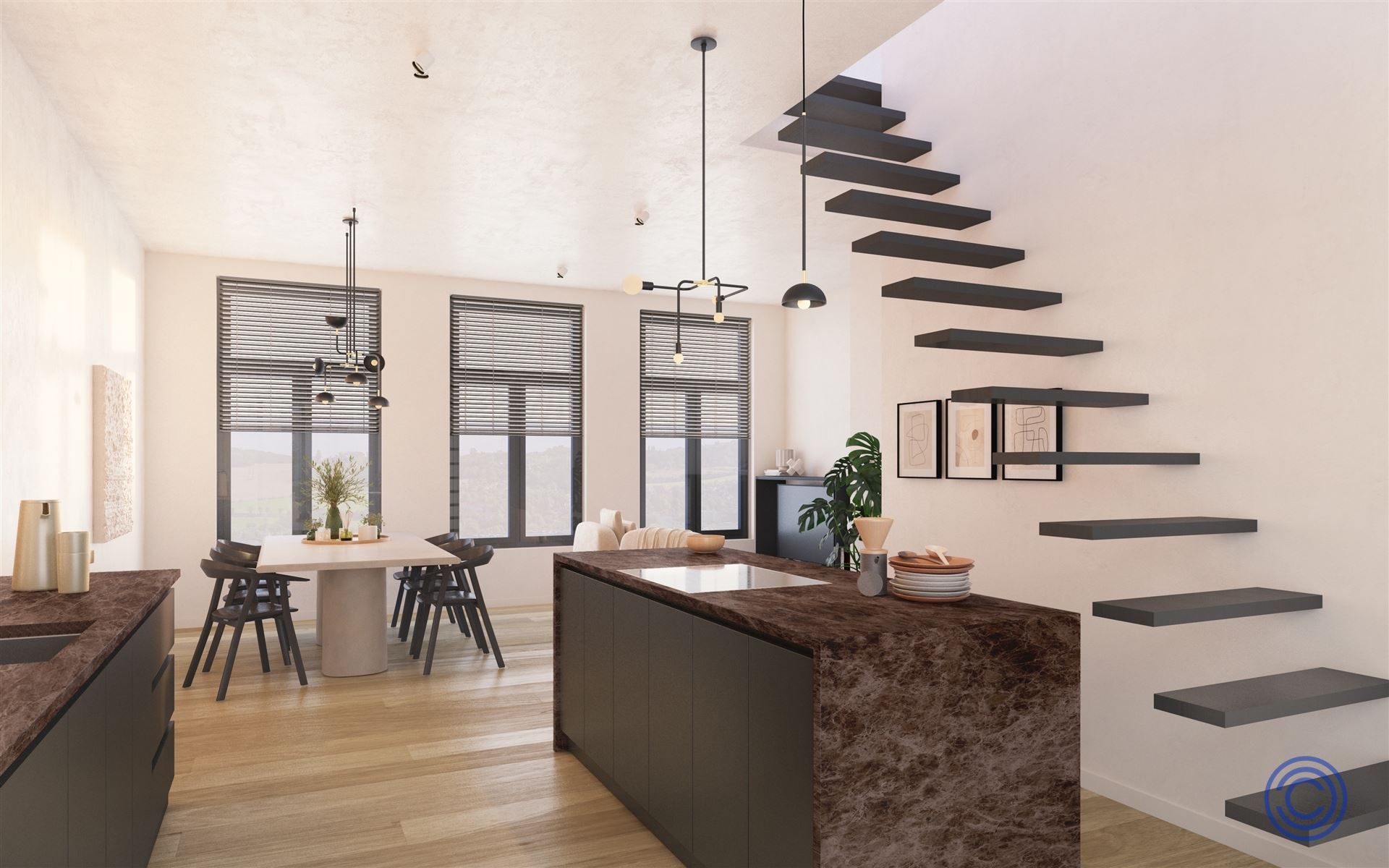 Prestigieus opbrengstgebouw aan de Marnixplaats foto 2