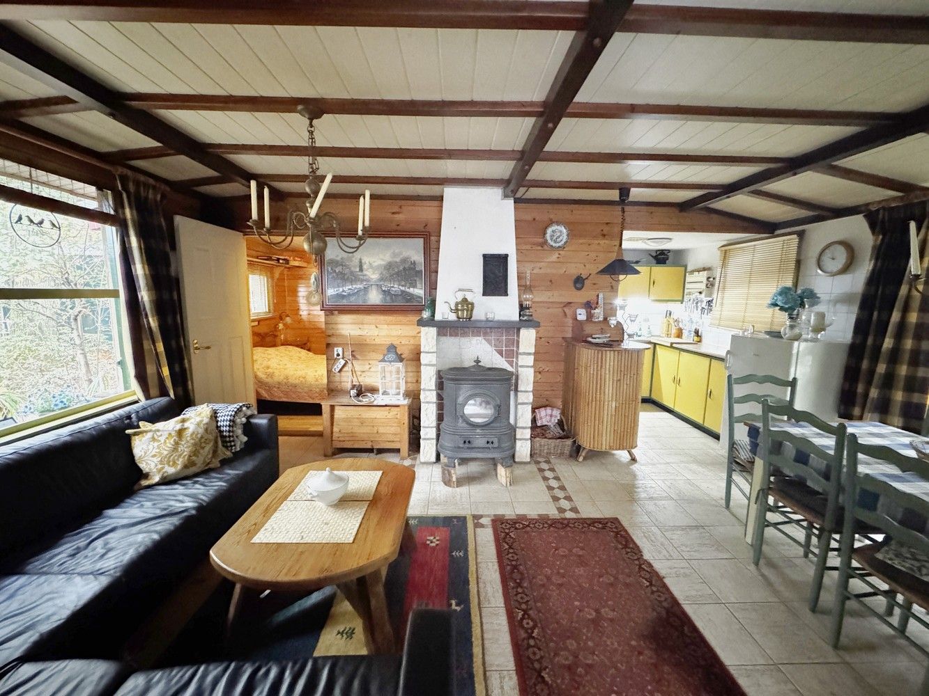 🏡 Knusse chalet met pipowagen te koop in het groen van Zutendaal 🌿✨ foto 4