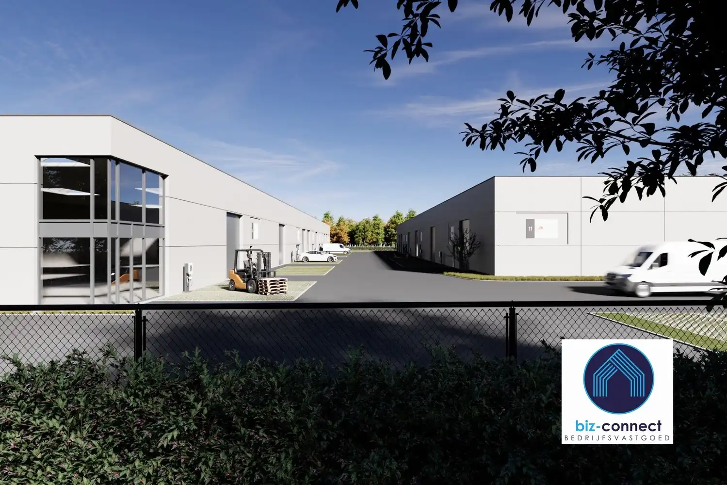 te huur Maldegem – uitstekend gelegen bedrijfsunit van 187m² voor opslagruimte of atelier. foto {{pictureIndex}}