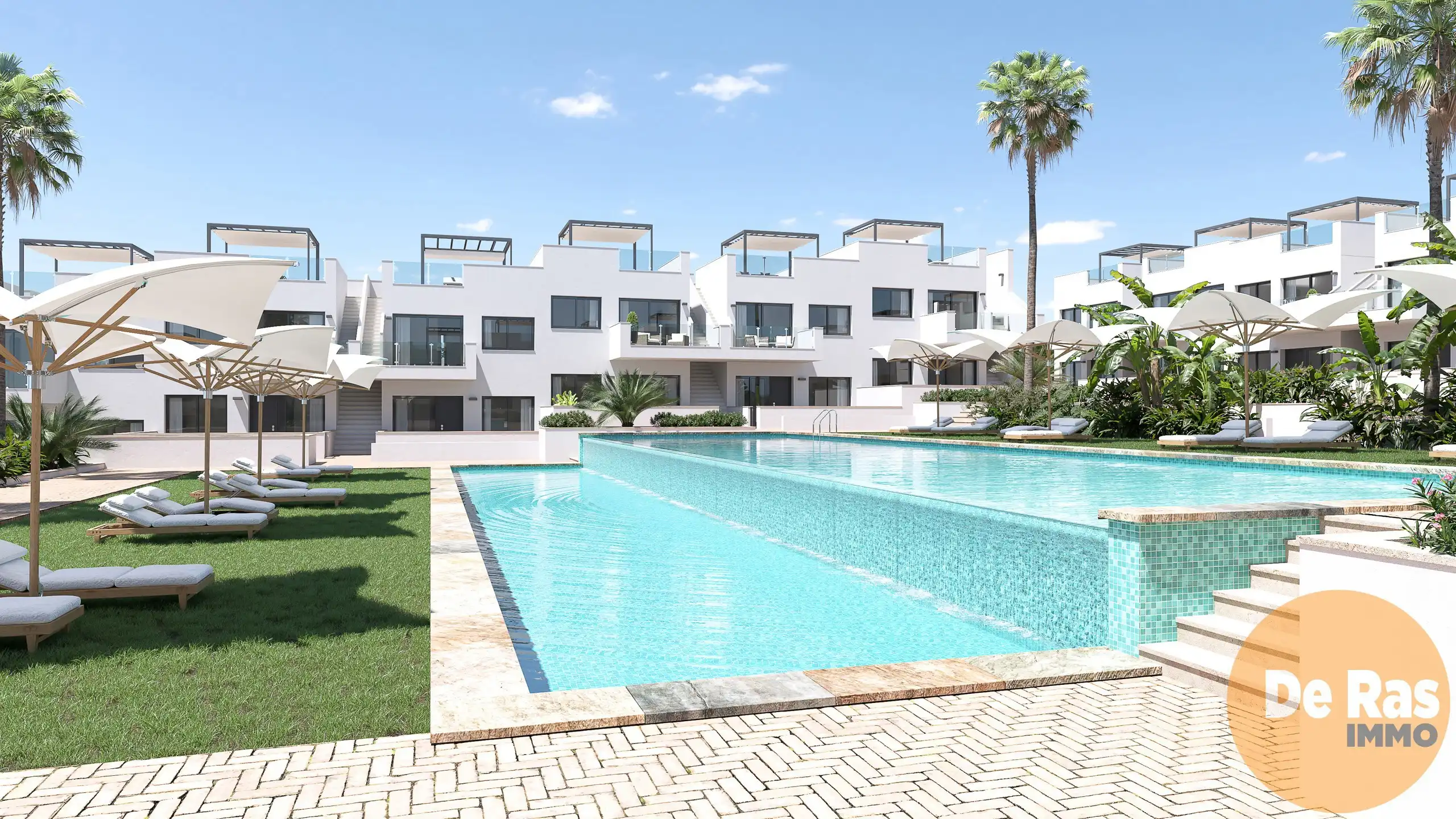 SPANJE-Costa Blanca Zuid -Leuk appartement in klein complex. foto {{pictureIndex}}