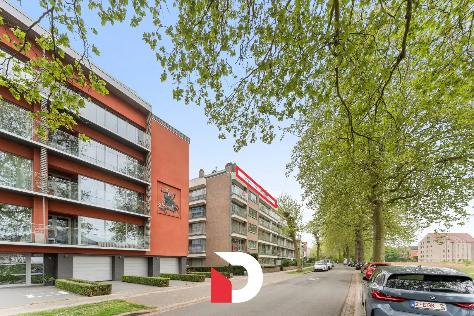 Dakappartement met magnifiek terras van 50m² en vrije uitzichten te Kristus-Koning foto 18
