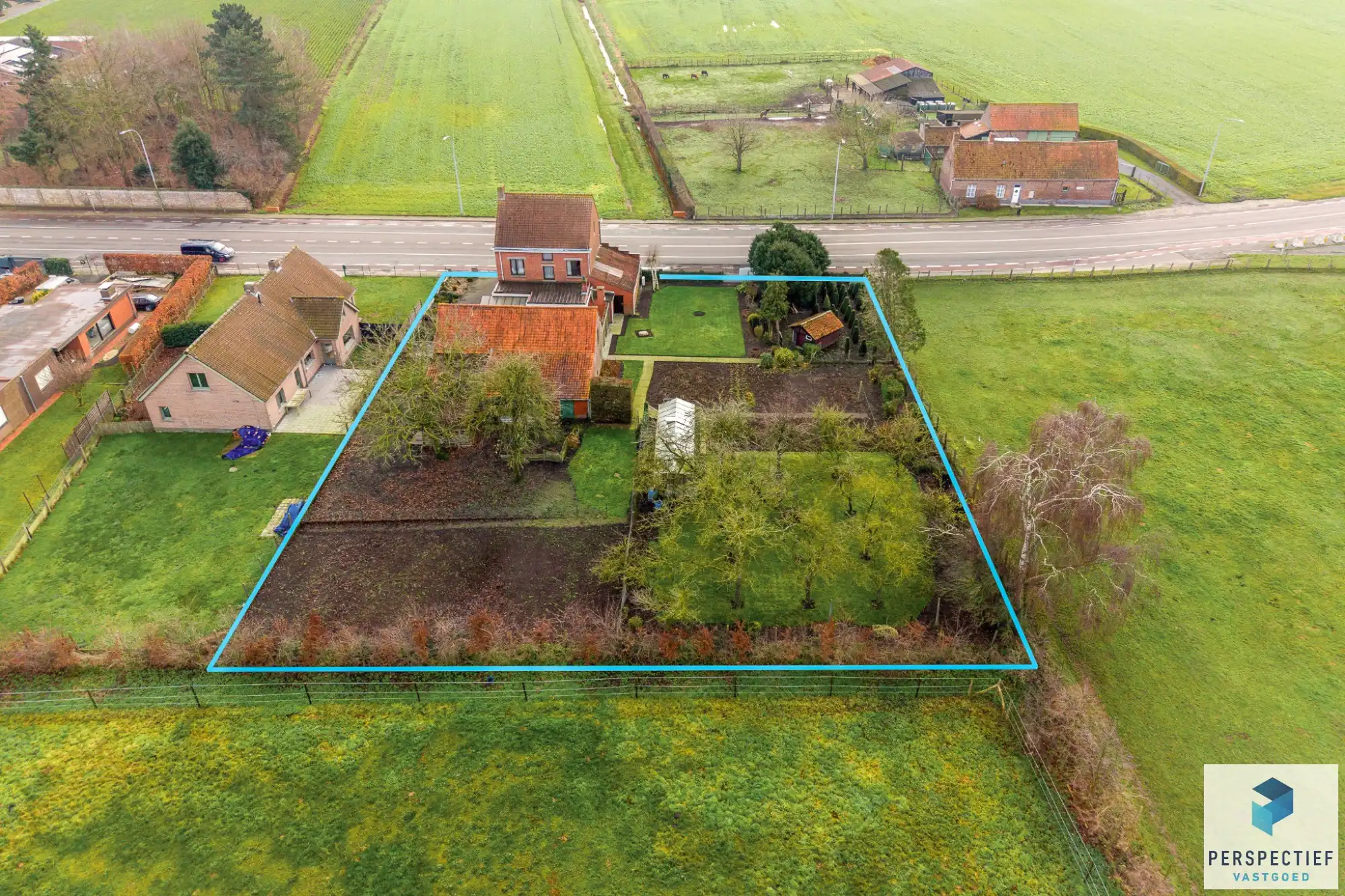 LANDELIJK GELEGEN WONING met SCHUUR  - BOOMGAARD - TUIN & MOESTUIN op 2138 m² foto 40
