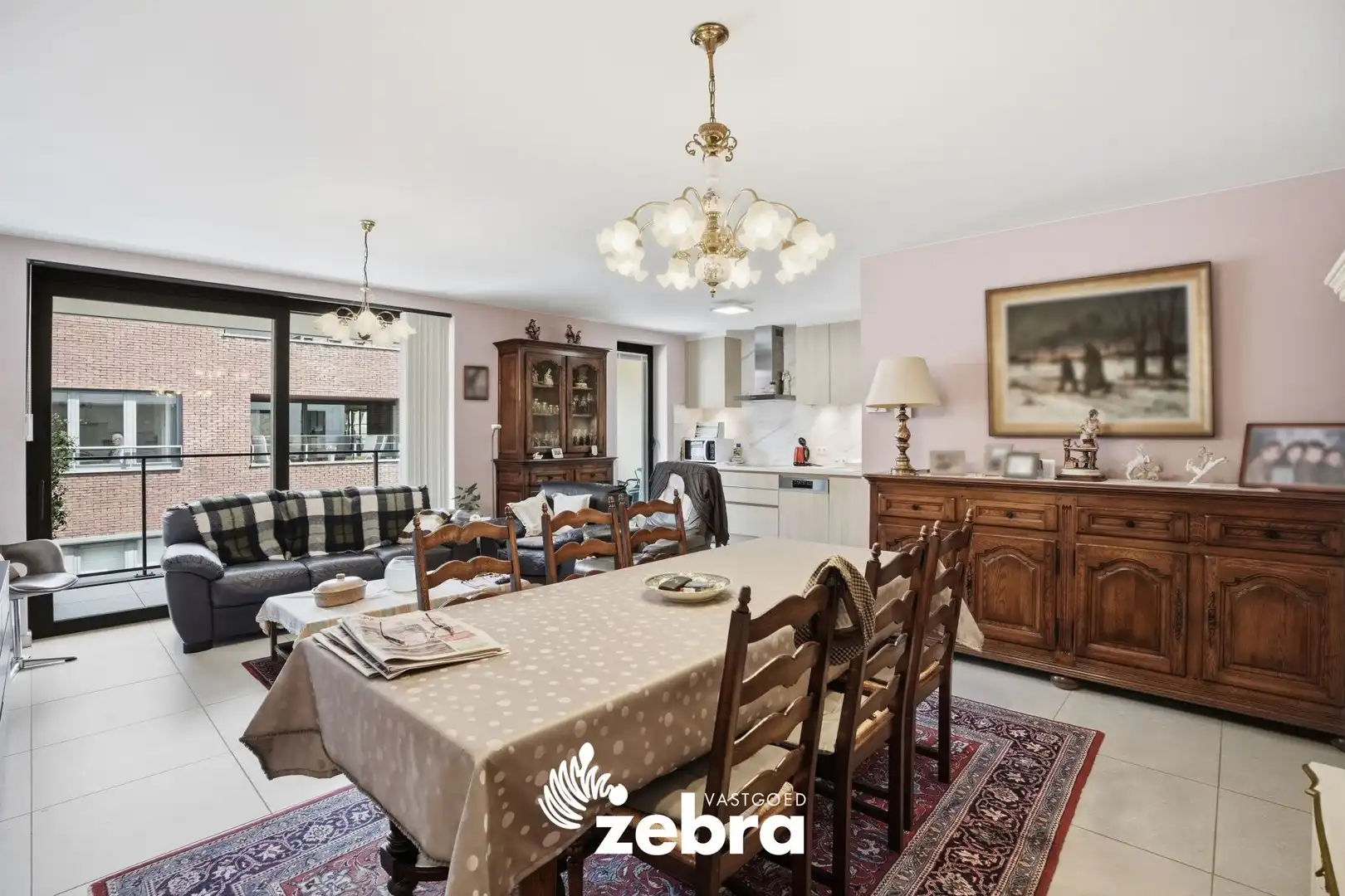 Instapklaar appartement met 2 slaapkamers en terrassen op topligging in Tielt! foto 3