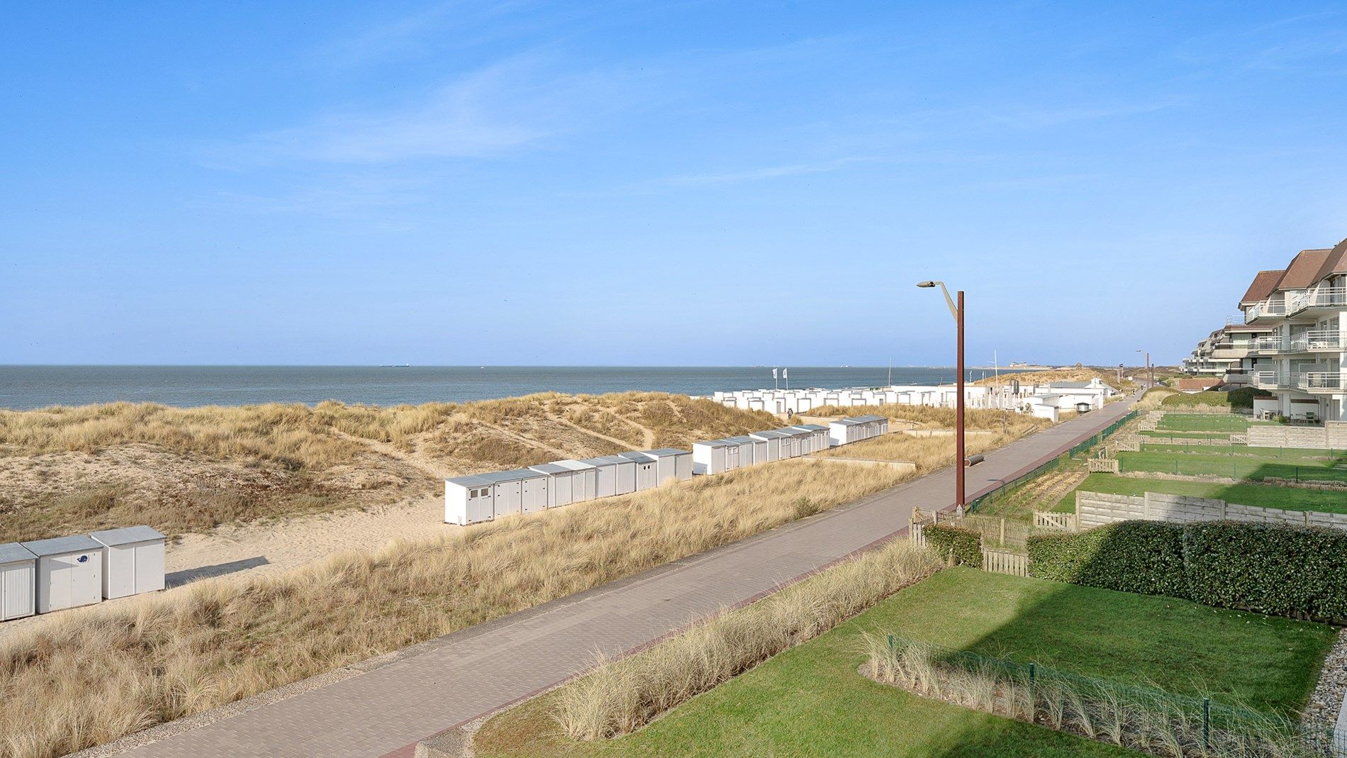 Uitzonderlijk hoekappartement met adembenemend zee-en duinenzicht langs de Wandeldijk in het Zoute foto 4