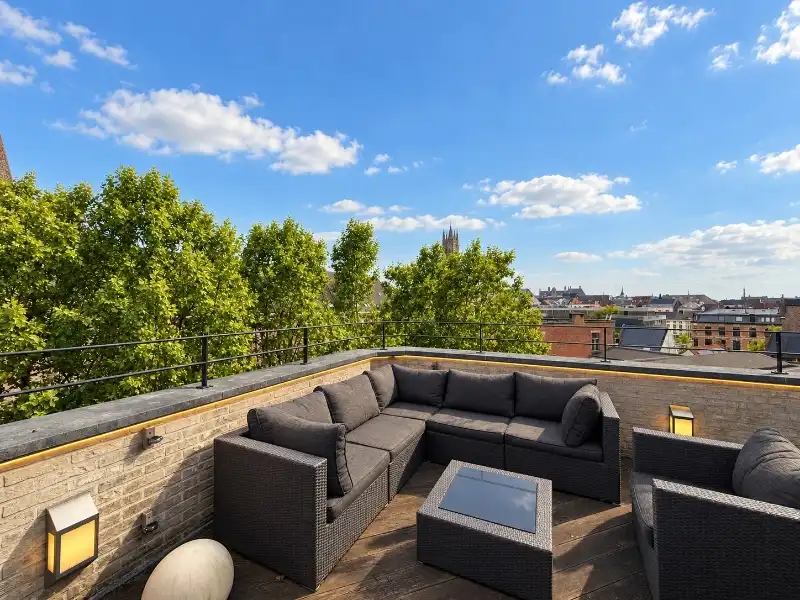 Luxueuze duplex met interne lift en zonnige terrassen nabij Portus Ganda foto 17