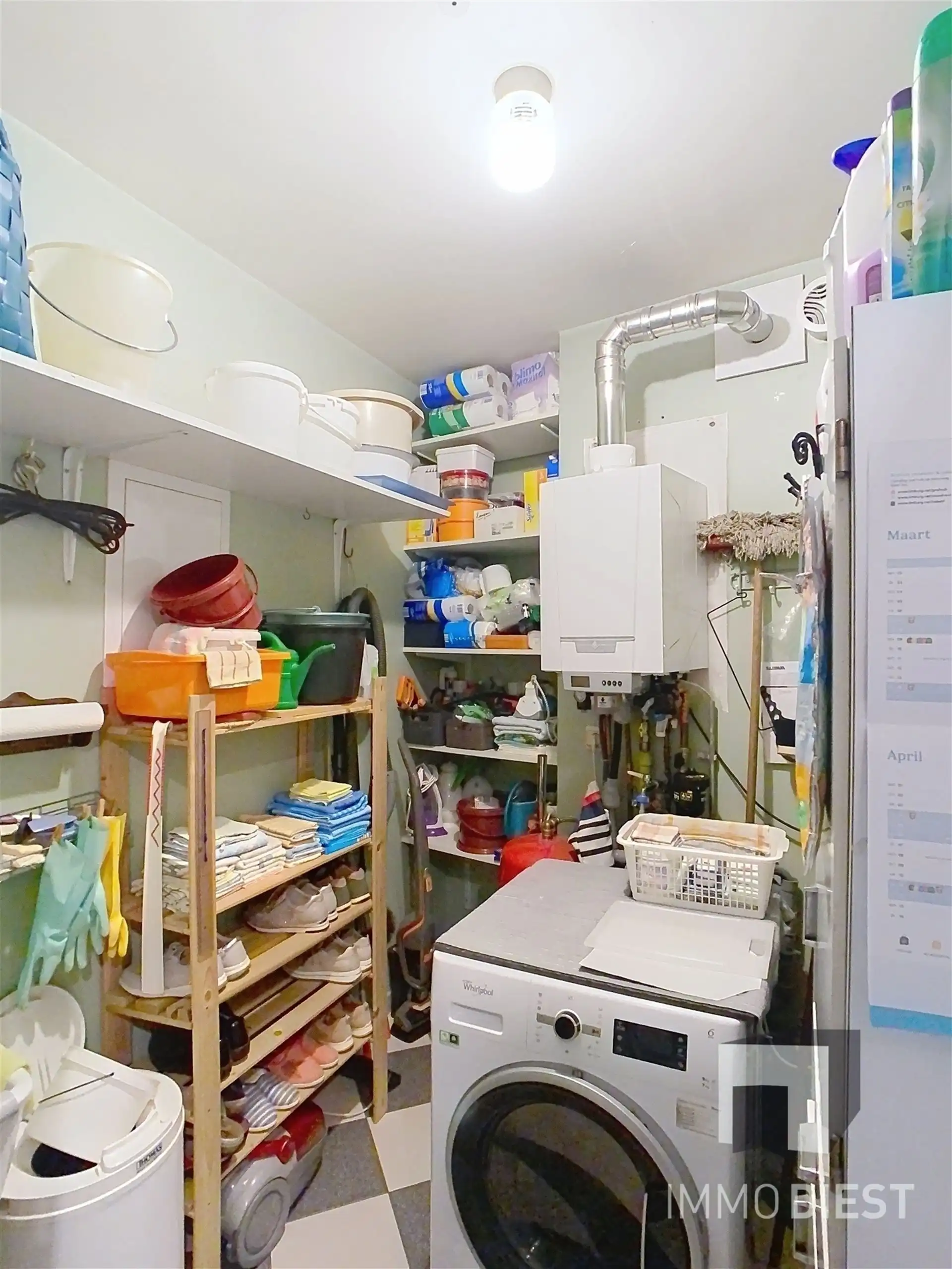 Topligging: gelijkvloers appartement mét garage en kelder foto 31