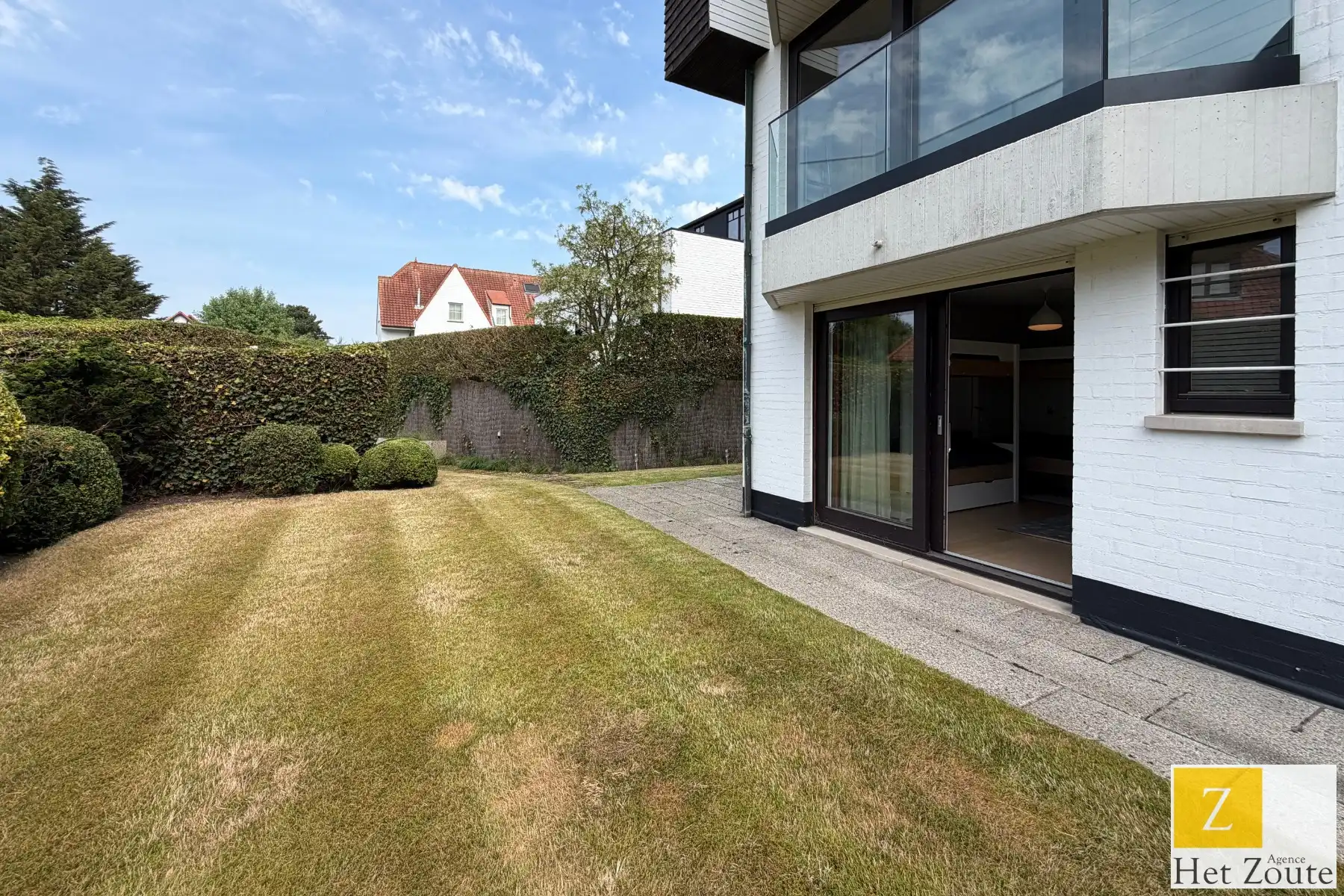 Hoekappartement met uitzonderlijke tuin op topligging foto 2