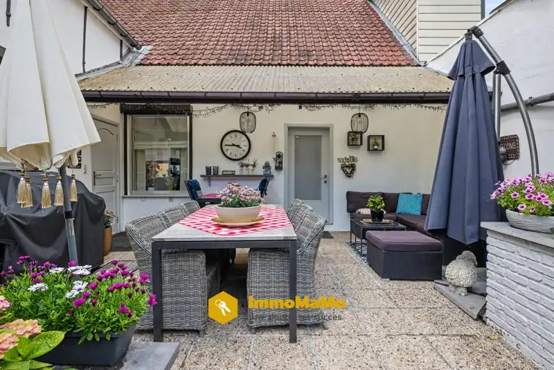 WONING MET 3 SLAAPKAMERS, INPANDIGE GARAGE EN STEIGER AAN DE MOERVAART TE KOOP IN MOERBEKE foto 17