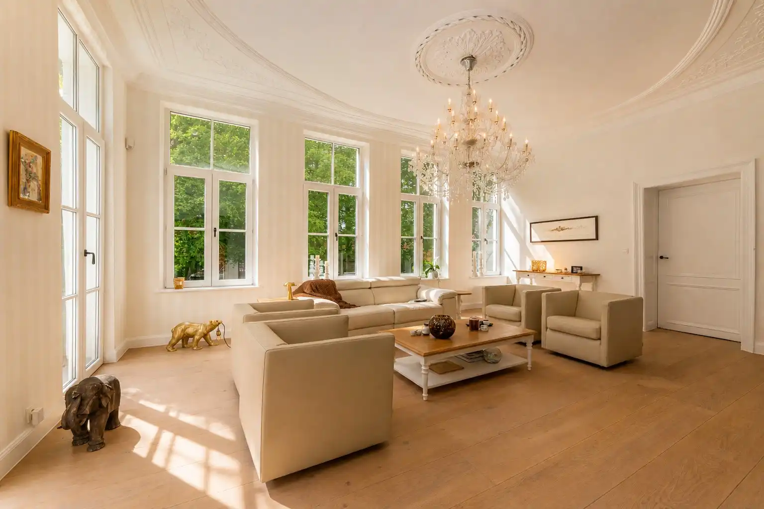 Historisch kasteeldomein met exclusieve parktuin in Eke foto 3