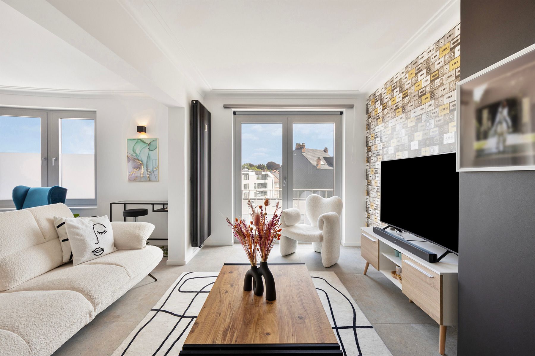 Stijlvol gerenoveerd appartement met 2 slaapkamers & kelder! foto 7