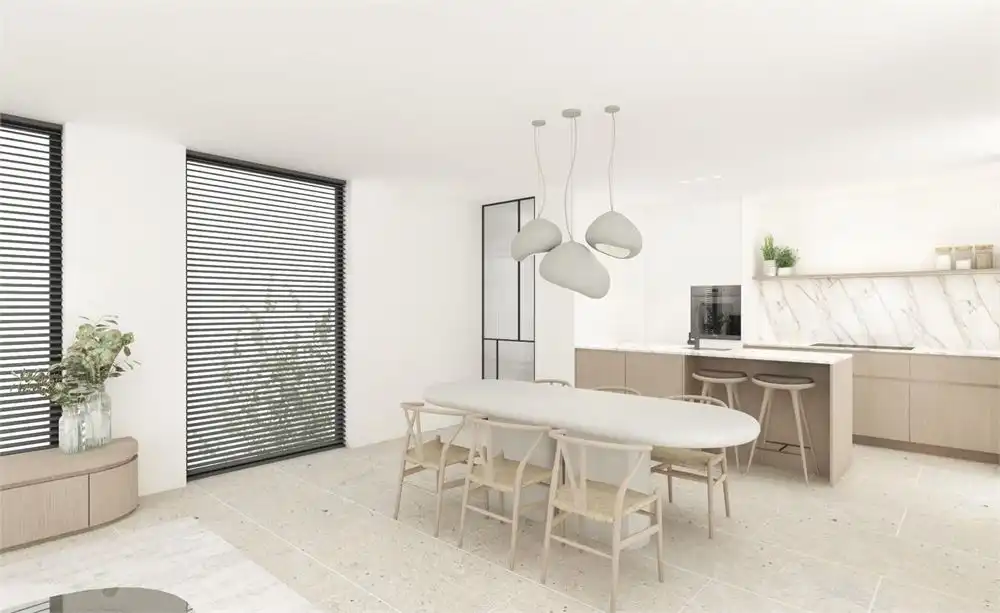 Exclusief, lichtrijk appartement (2 slpks)+ zonnig terras foto {{pictureIndex}}