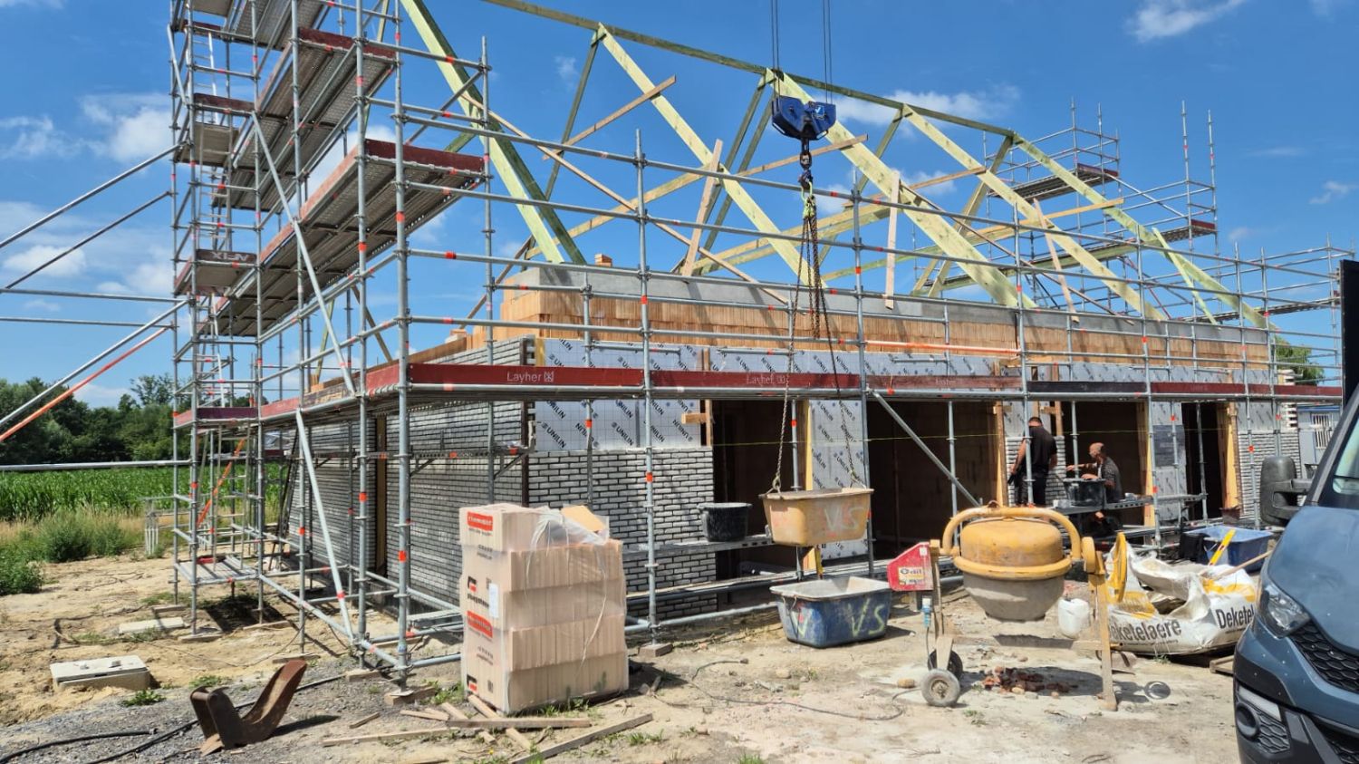 Energie-Efficiënte gezinswoningen in een groene omgeving met 4 slaapkamers en garage foto 4