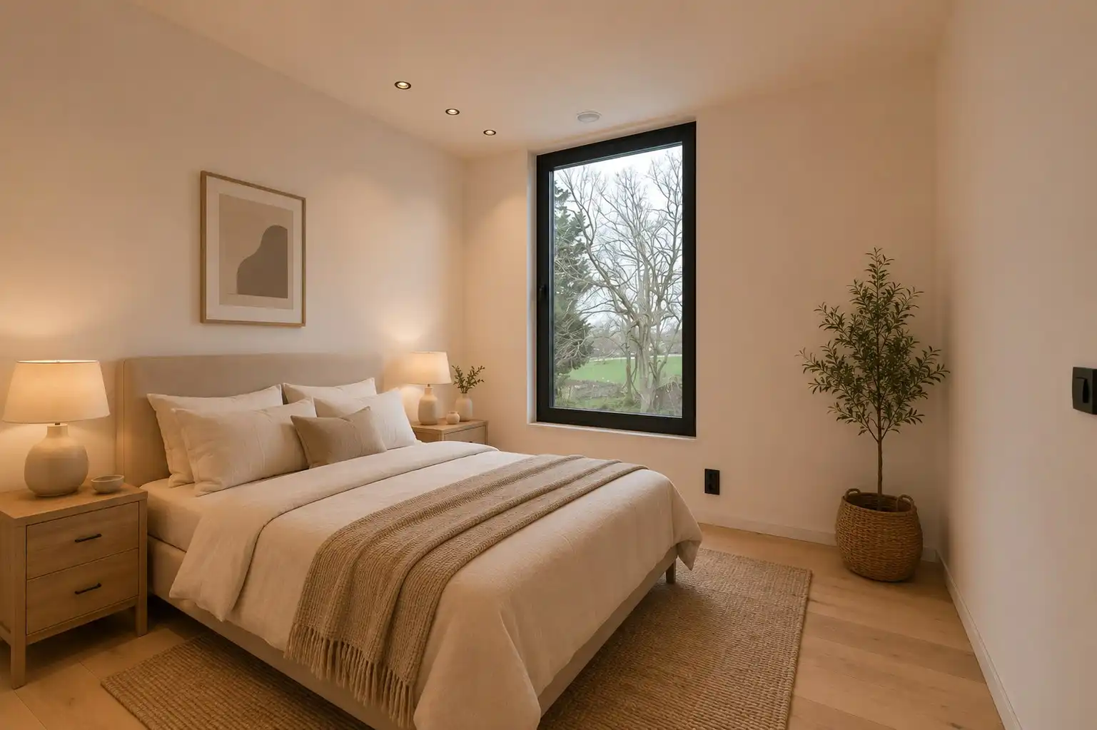 Ruime afgewerkte nieuwbouwwoning met landelijk zicht! foto 13