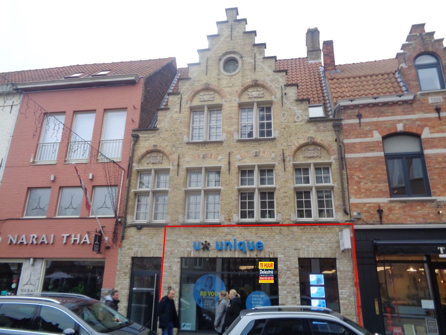 Commerciële ruimte te huur Smedenstraat 45 - 8000 Brugge