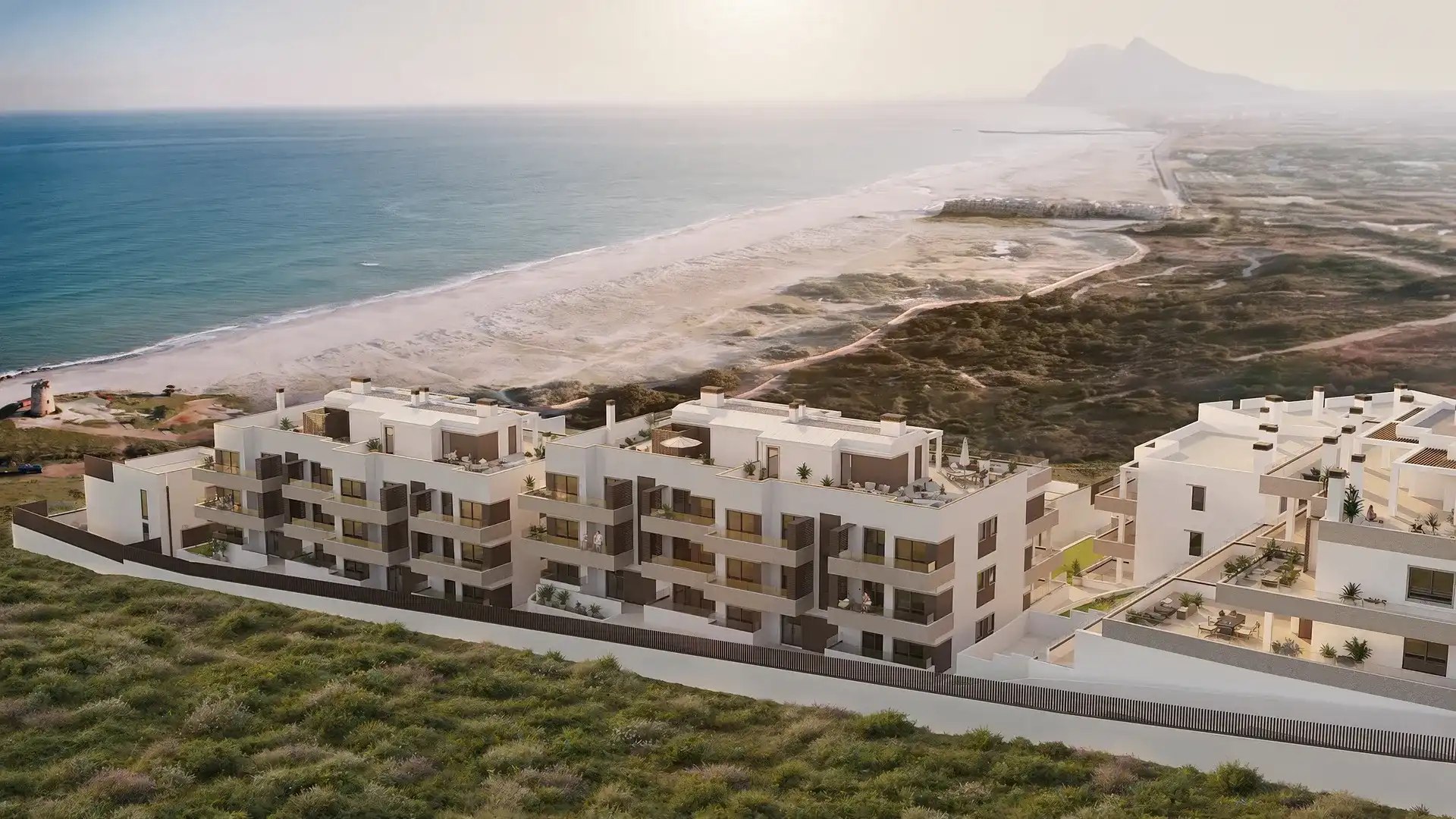 Nieuwe designappartementen in een exclusieve omgeving aan zee foto {{pictureIndex}}