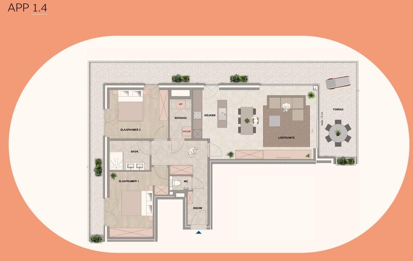 Gloednieuw 2-slpk appartement in moderne woonresidentie met vijverzicht foto 25