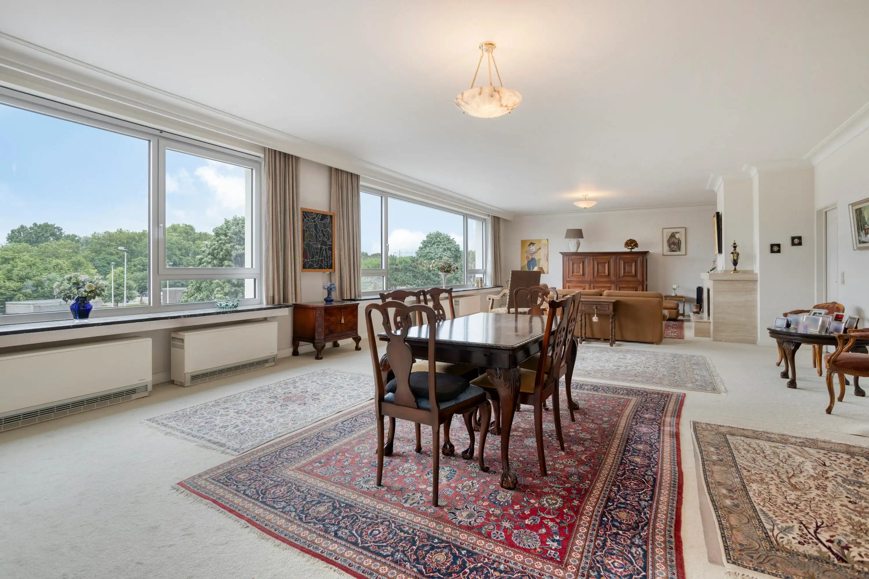 Zeer ruim en uniek appartement (214m²) te koop Linkeroever foto 5