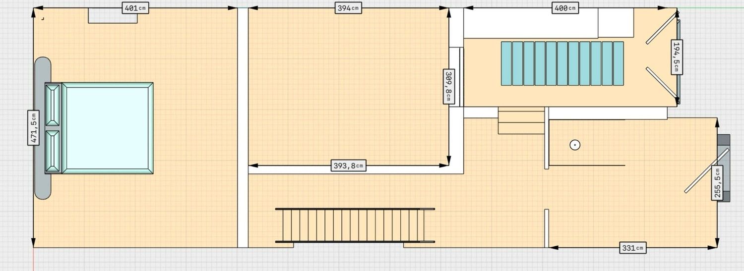 Heel mooie stadswoning van 136 m2 met 2 / 3 slaapkamers en groot dakterras. foto 32