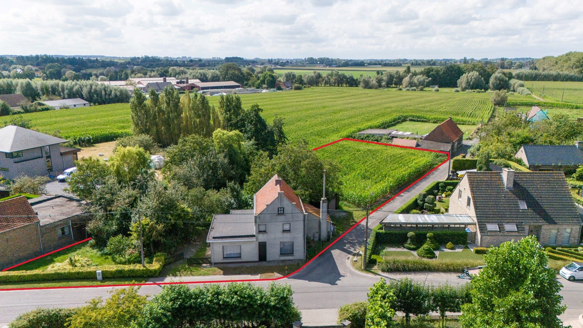 Woning met landelijk zicht, Aartrijke,  op perceel van 2193m² foto 1