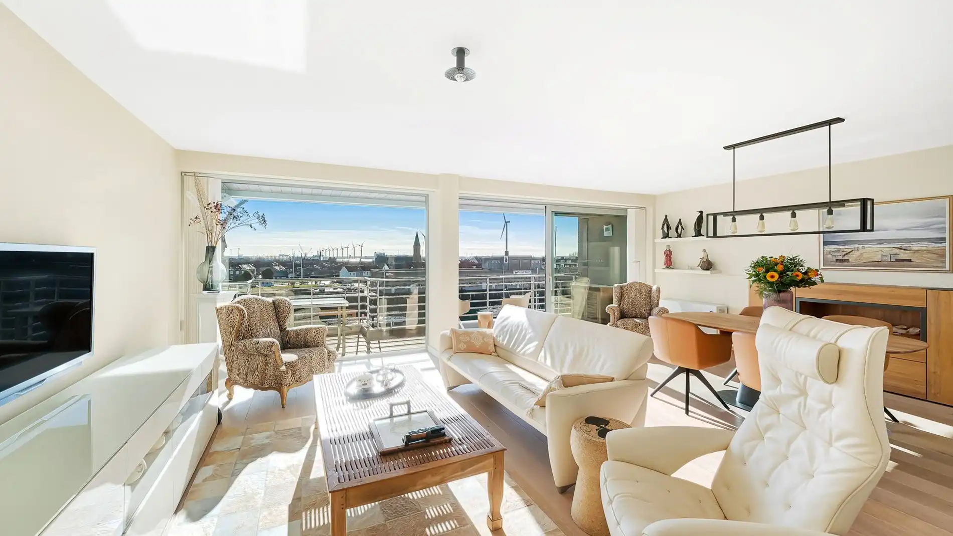 Modern en ruim appartement met zicht over de jachthaven foto 4