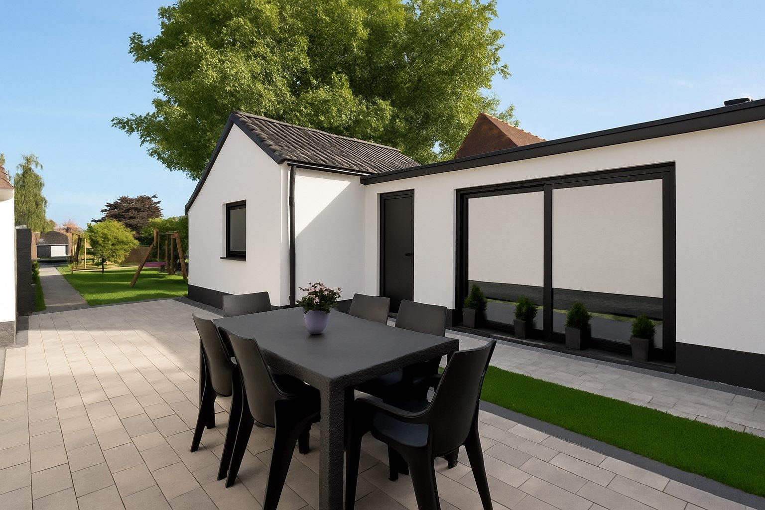 RUIME WONING OP 439M² MET 3 SLPKS, RUSTIGE LIGGING EN GROTE TUIN foto 2