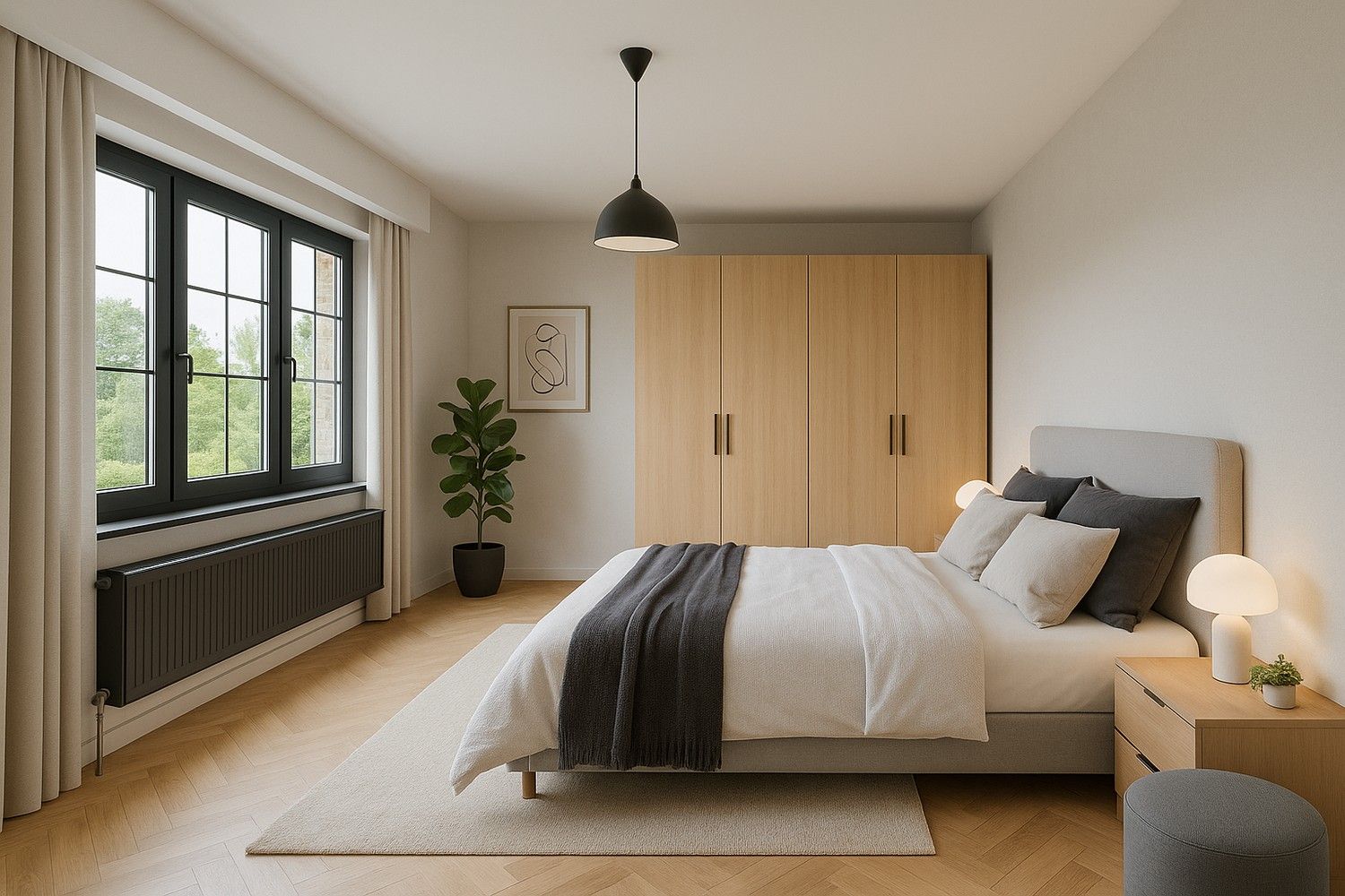 Ruime woning met 4 slaapkamers, bureau en hedendaags potentieel foto 12