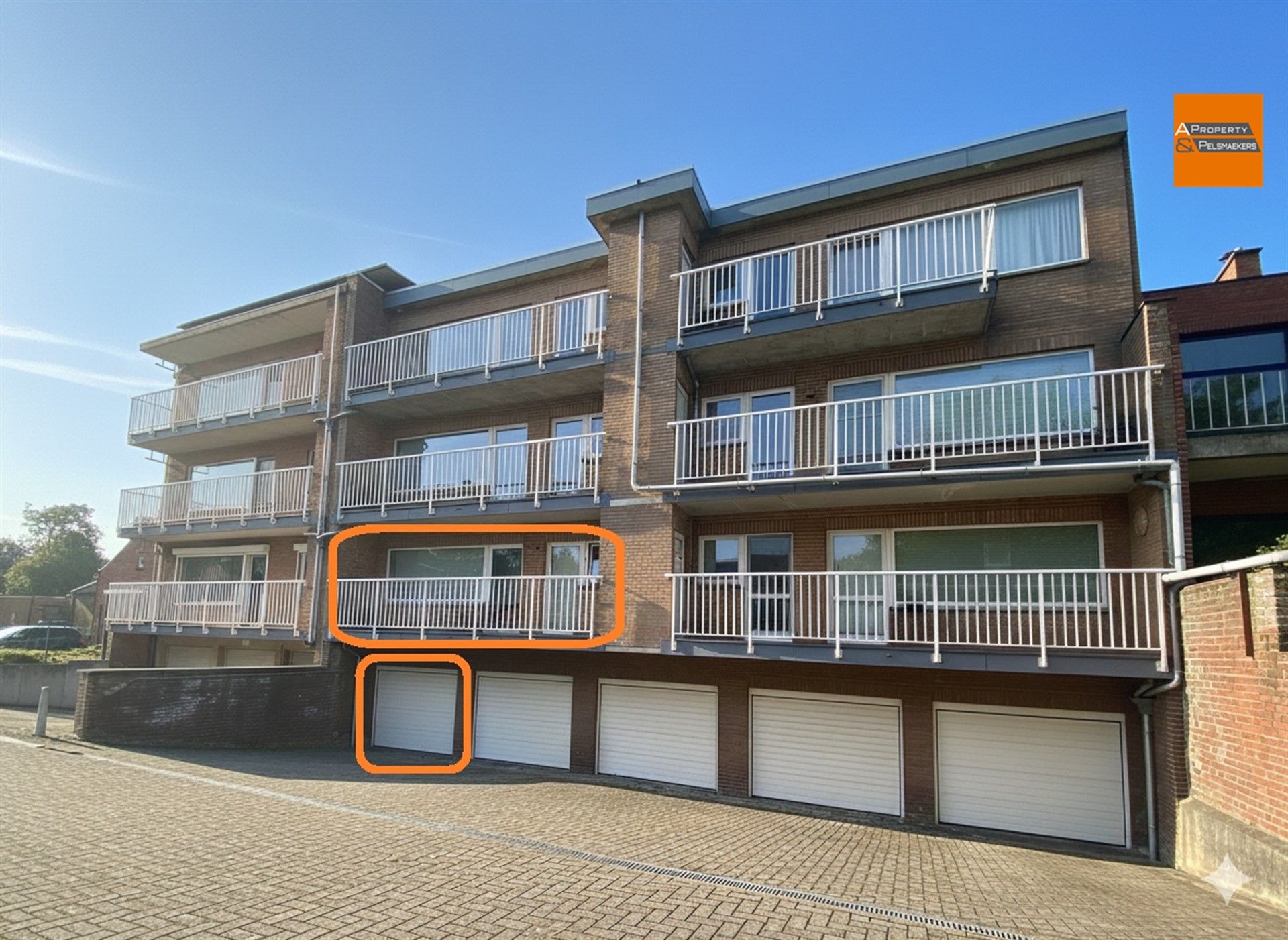 Gelijkvloers appartement met twee slaapkamers en garagebox. foto 14