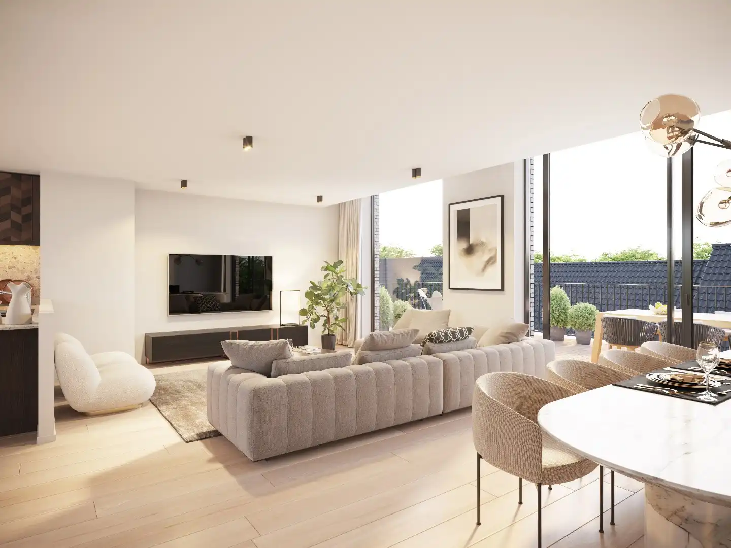 Prachtige instapklare appartementen met tuin of ruim terras. foto 16