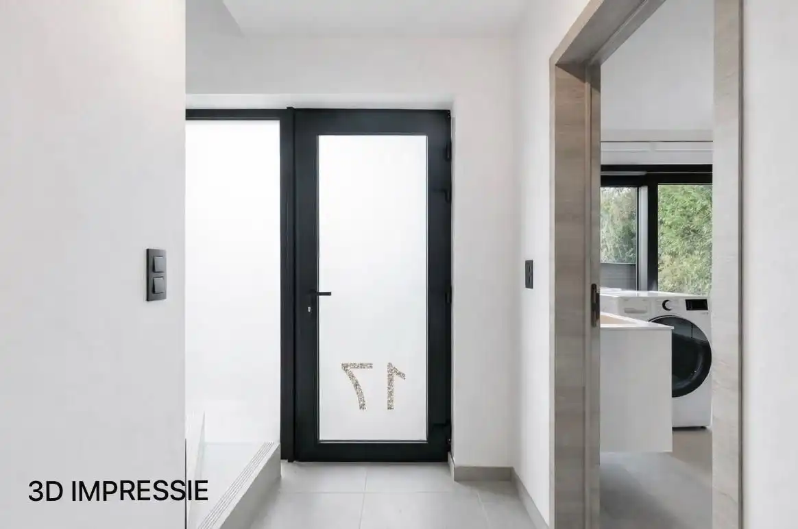 Nieuwe, energiezuinige open bebouwing in doodlopende straat. foto 8