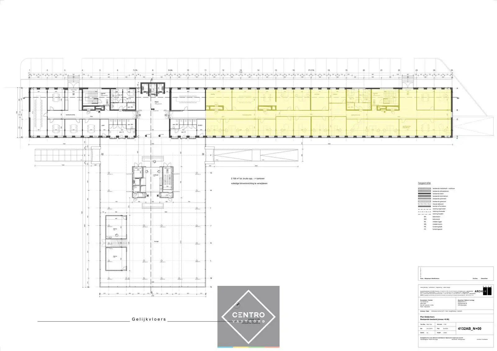 Instapklare KANTOORRUIMTE (± 700 m²) - ALL-IN formule (huur, verbruik, randaccomodatie, etc.) te IEPER. foto 19