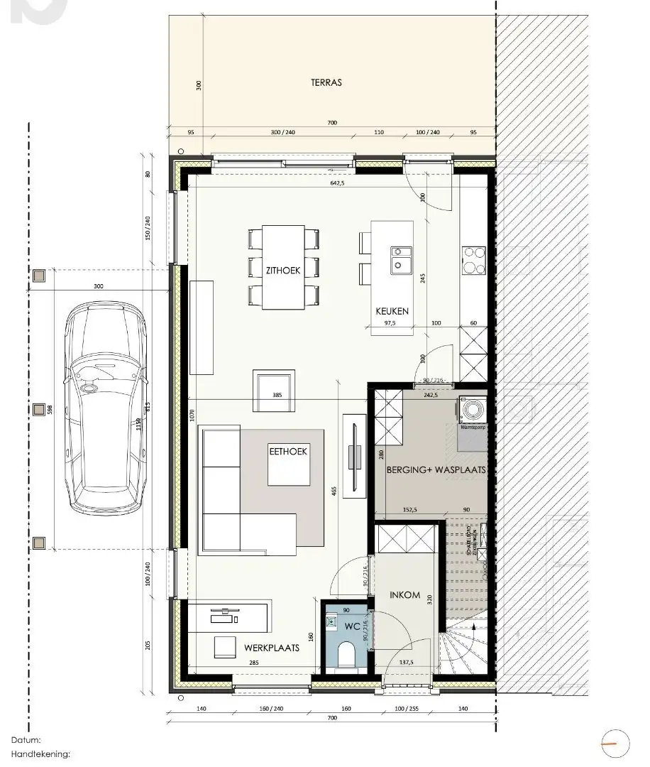 Nieuwbouw koppelwoning te Oedelem in rustige woonwijk foto 2