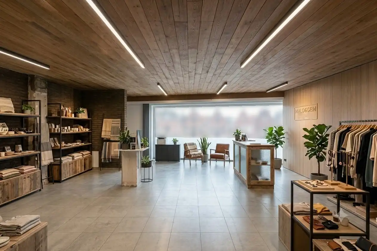 te huur Maldegem | winkel- of kantoorruimte gelegen in de commerciële hoofdstraat. foto 3
