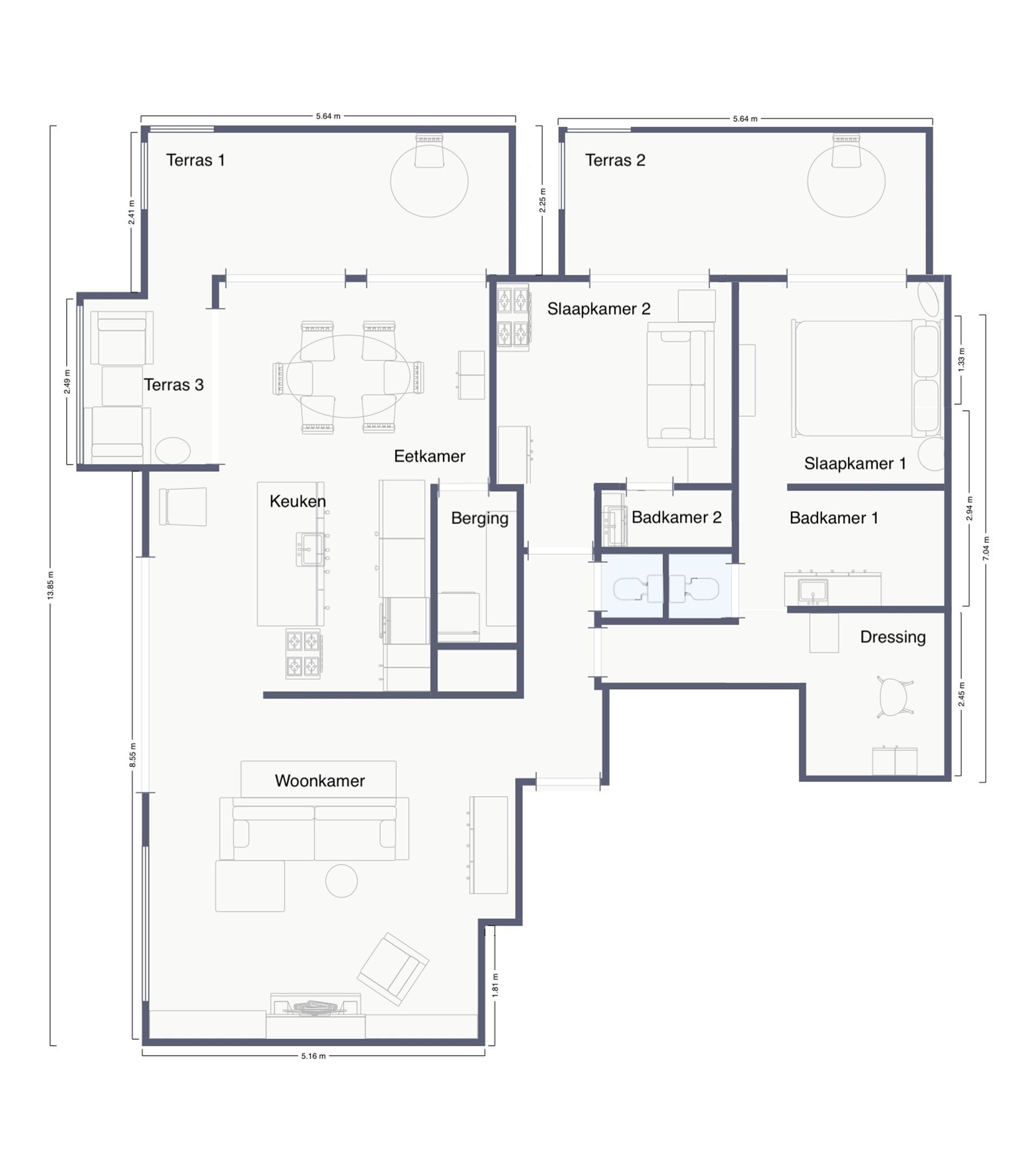 Exclusief Appartement met Panoramisch Zicht op Nieuw Zuid foto 24