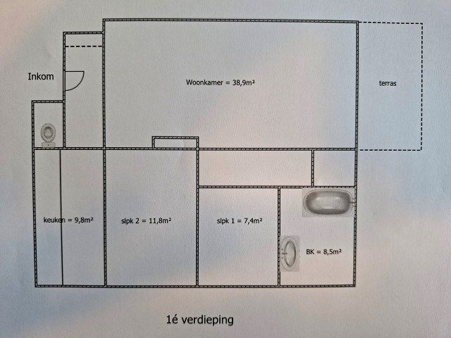 Zonnig hoekappartement foto 19