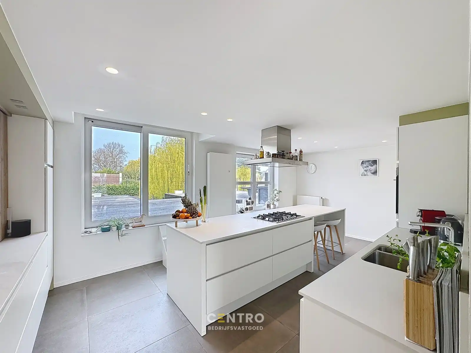 Modern en instapklaar WOON-WERKPAND met professionele ruimten, lichtrijk & ruim APPARTEMENT met zonneterras en aangelegde tuin. foto 13