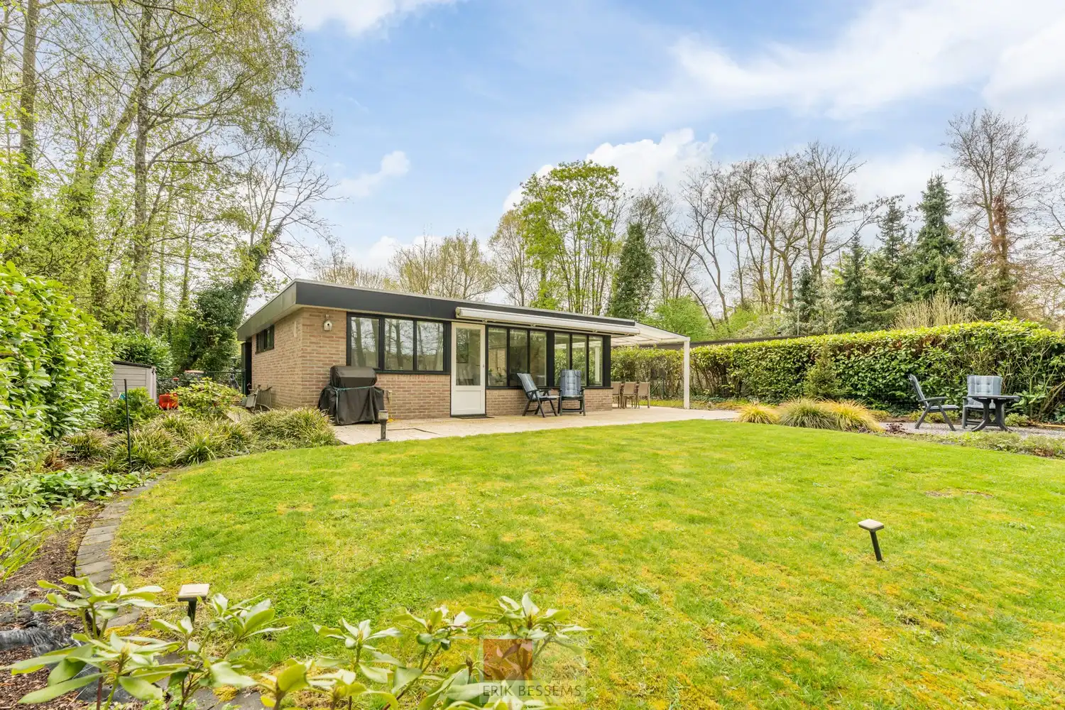 Prachtige, gelijkvloerse vakantiewoning op een toplocatie, vlak bij de grote vijver van de Sonnevijver. foto 29