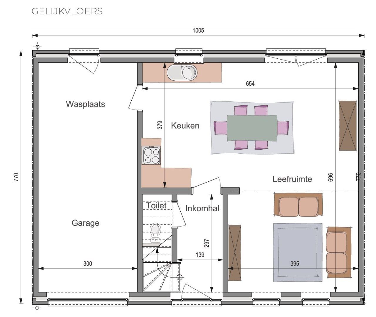 Nieuwbouwwoning met 4 slaapkamers en open zicht foto 2