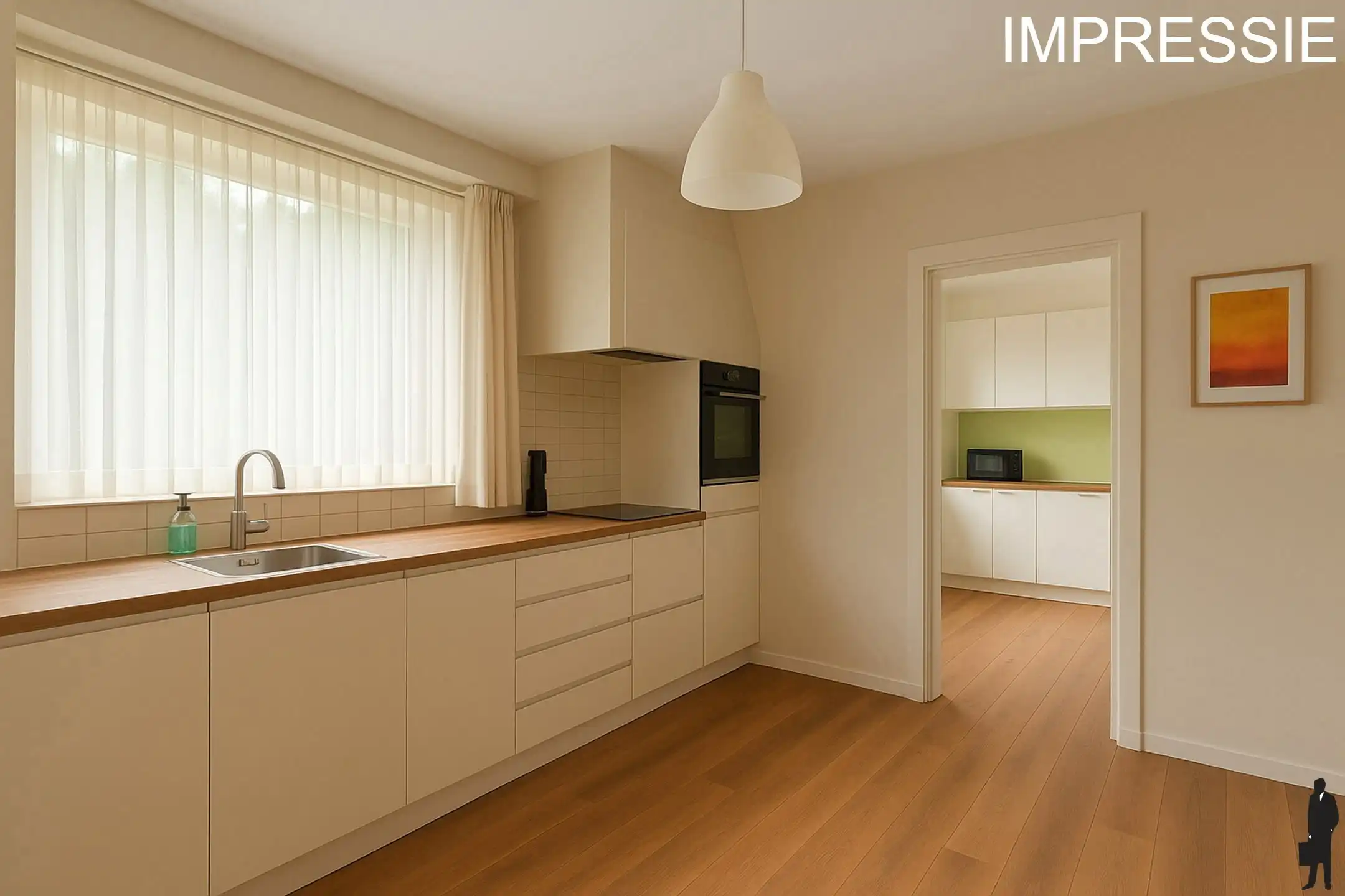 Instapklare, kangoeroewoning in het centrum van Lichtaart foto 8