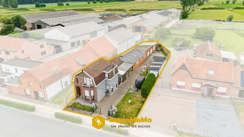 WONING MET 4 GARAGES & GROTE OPSLAGRUIMTE/HANGAAR IN WACHTEBEKE (LOCHRISTI) foto 28