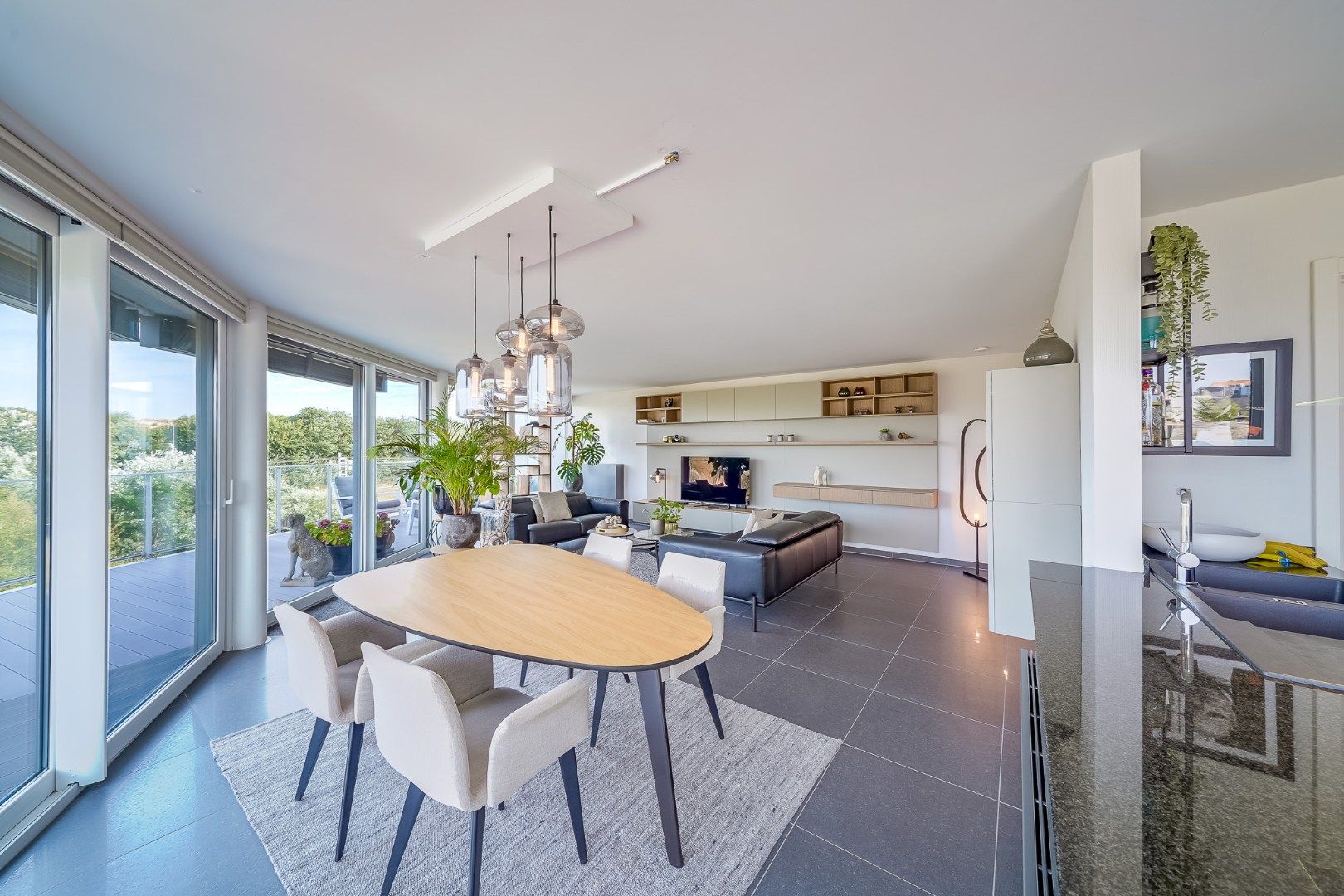 Penthouse met royaal terras en uniek zicht op de duinen foto 7