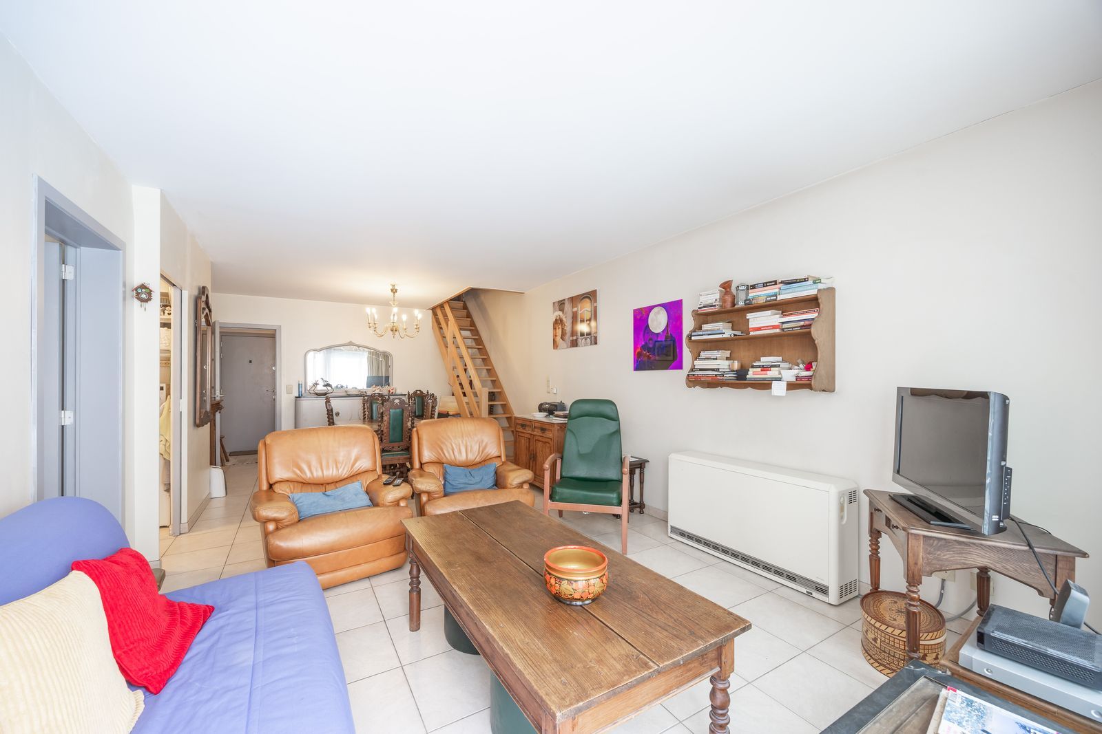 Duplex met 3 slpk en 3 terrassen pal aan zee, met zwembad in residentie ! foto 3