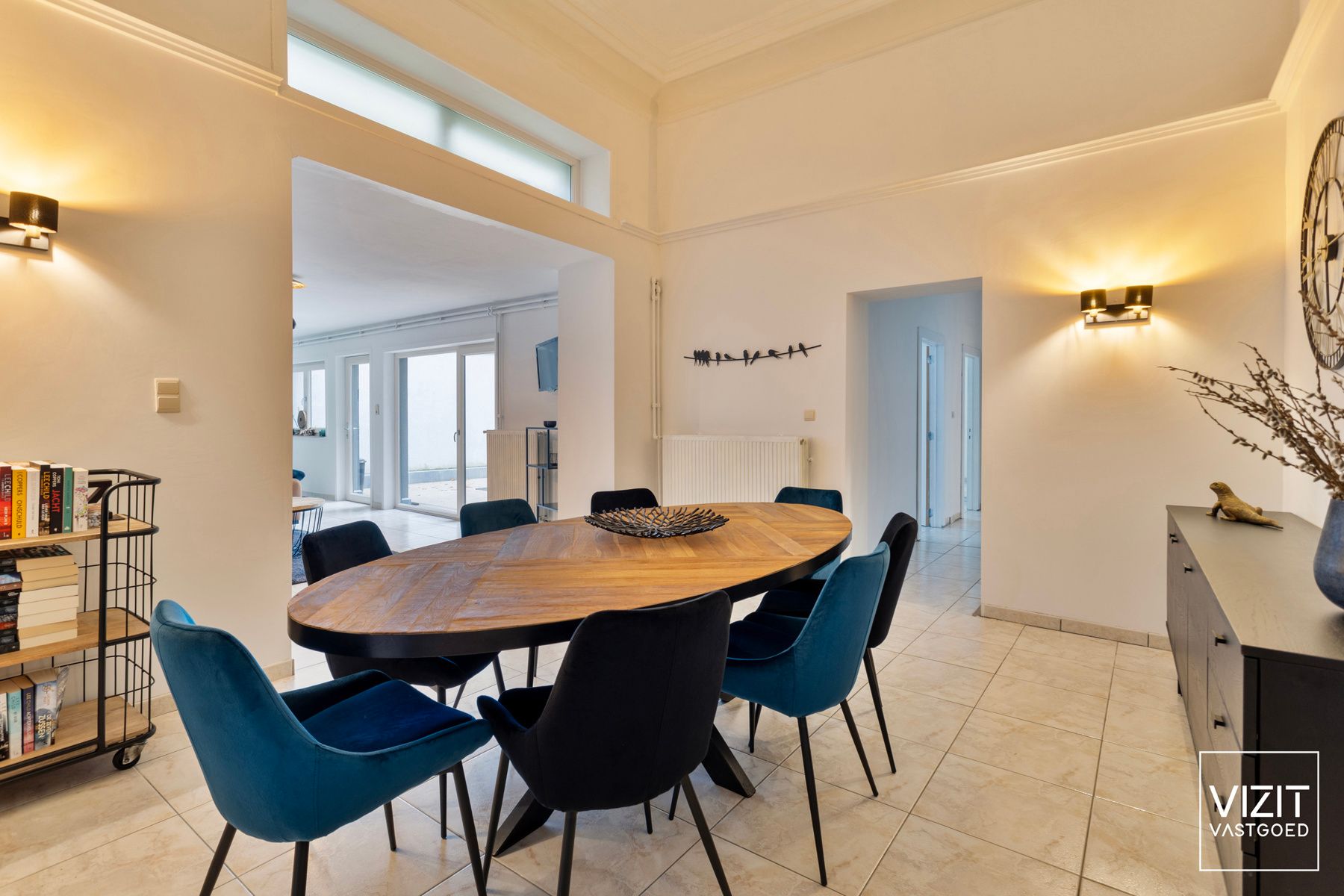 Gelijkvloers appartement met ruime koer te centrum Ninove foto 4