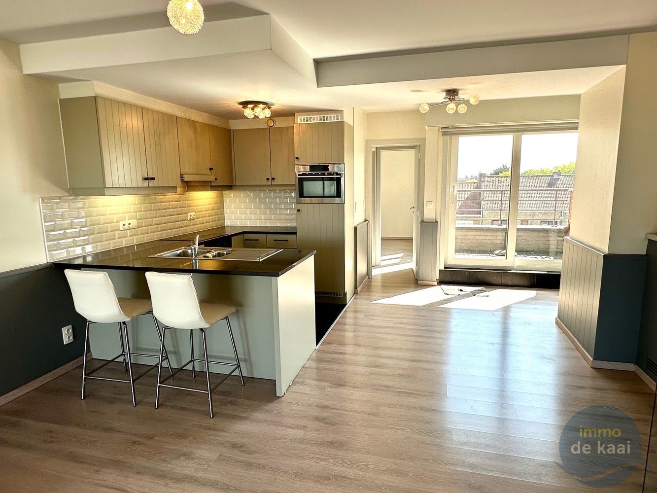 Ruim appartement op de Kaai met open zicht op de vaargeul foto 3