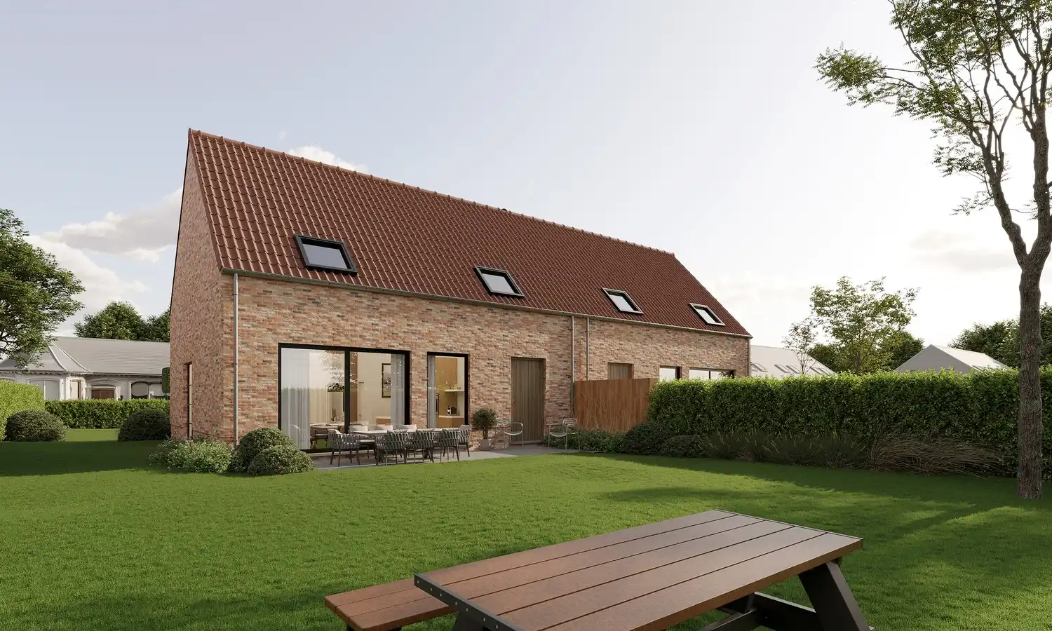 Exclusief nieuwbouwproject met landelijke elegantie in het hart van Maldegem foto 7